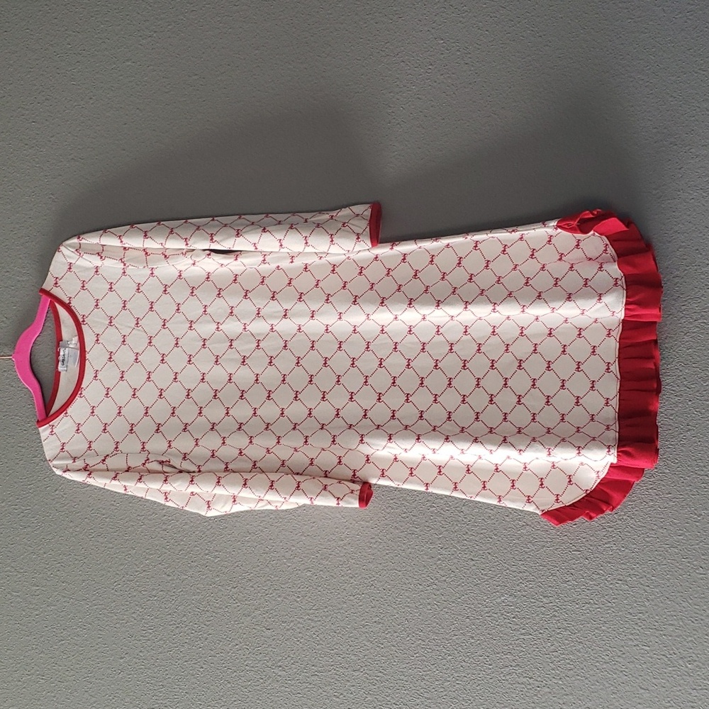 Gabiano Gown - Girls/Red Bows